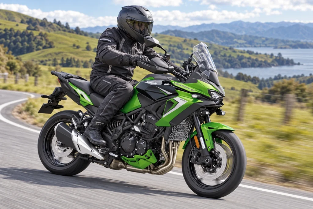 Kawasaki Versys 900 (2027): The Middleweight Tourer Gets Radar – NZ Details and Estimated Price 3 Kawasaki Versys Road Test in New Zealand