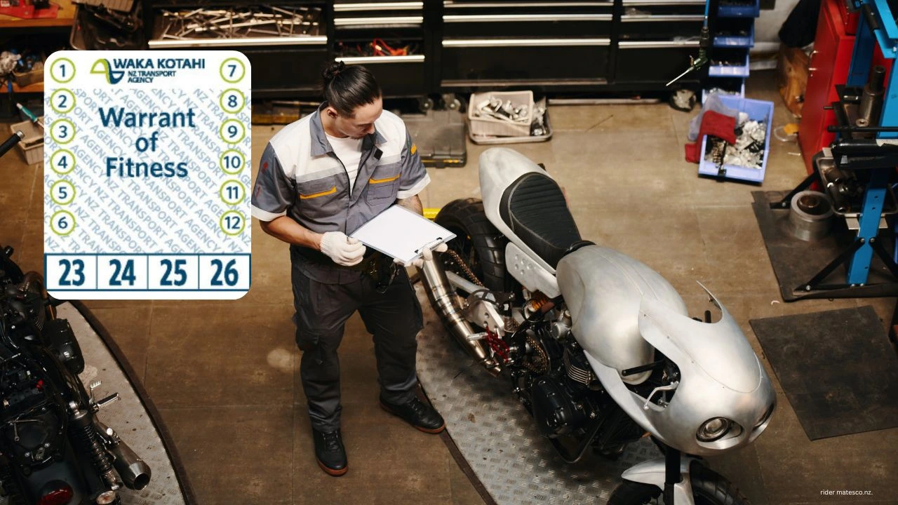 New WoF Rules from 1 November 2026: What Changes for NZ Motorcyclists 2 motorbike wof NZ