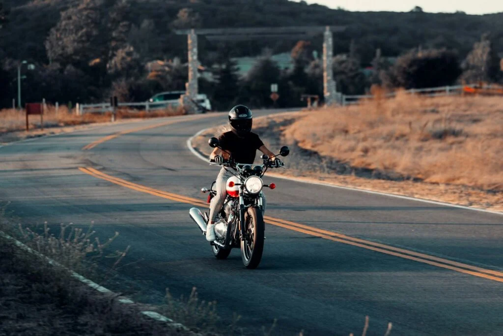 Illustrative motorcycle image from the original RiderMates site